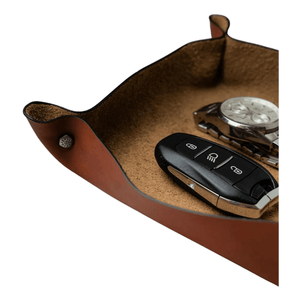 Jekyll & Hide Texas Leather Desk Tray