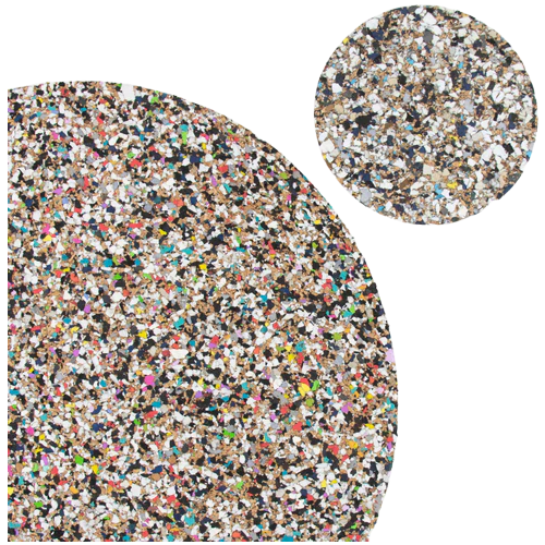 Liga Beach Clean Round Placemat Set