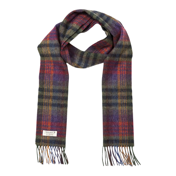 John Hanly Irish Wool Scarf Long Length for Men