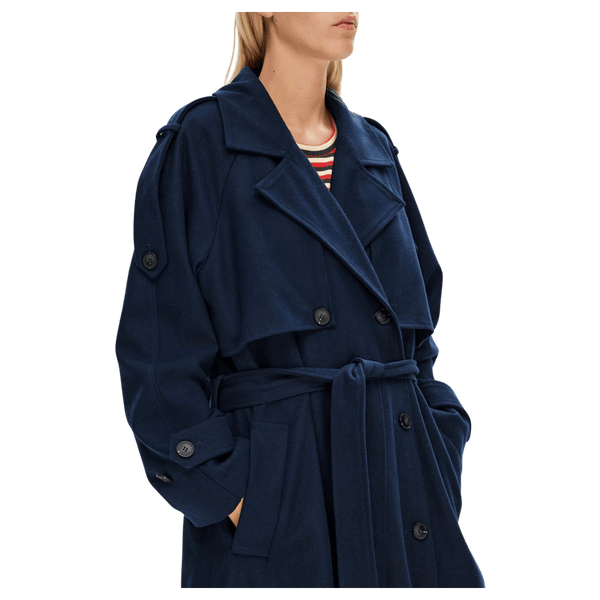 Selected Femme Nala Oversized Tailored Trench Coat