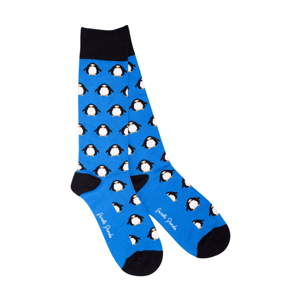 Swole Panda Patterned Bamboo Socks for Men