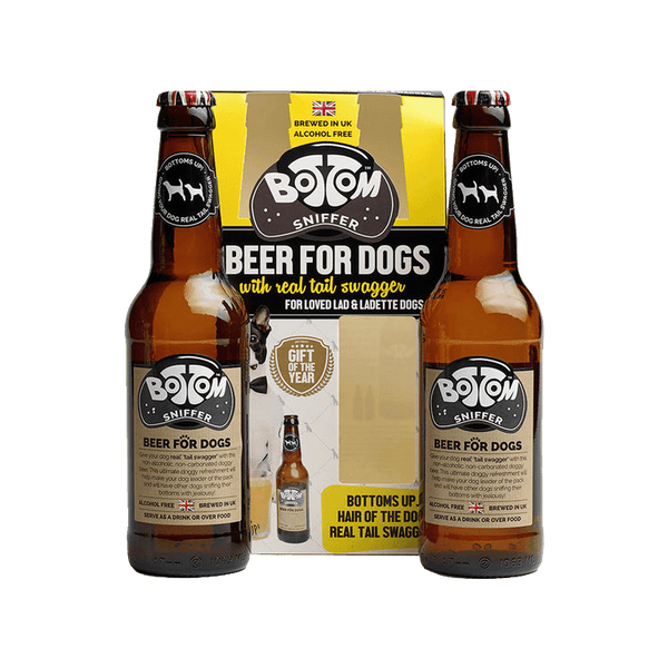 Woof & Brew Bottom Sniffer Beer For Dogs Duo Pack