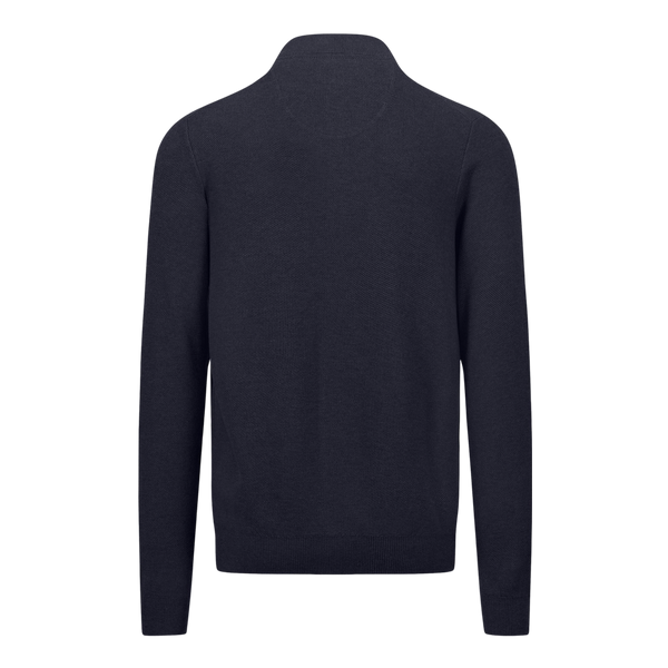 Fynch-Hatton Textured Zip Cardigan