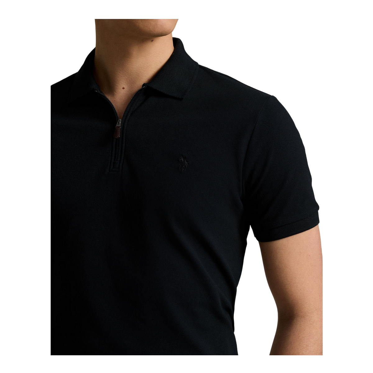 Polo Ralph Lauren Short Sleeve Zip Polo Shirt | Coes Polo Ralph Lauren Short Sleeve Zip Polo Shirt | Coes