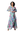 Hope & Ivy Ember Flutter Sleeve Maxi Wrap Dress