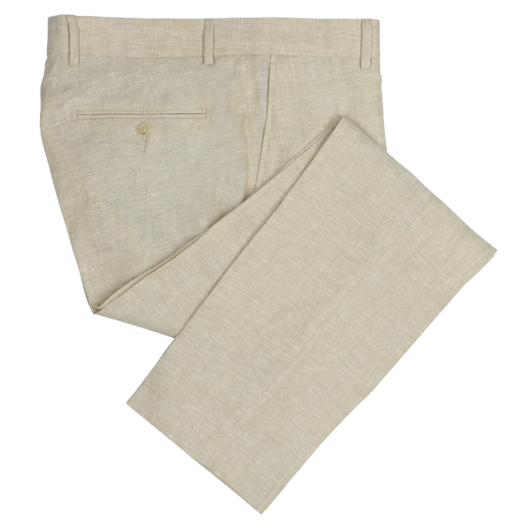 Gurteen Lynton Linen Suit Trousers for Men
