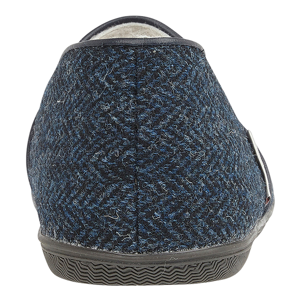Draper of Glastonbury Trevor Harris Tweed Sheepskin Slippers