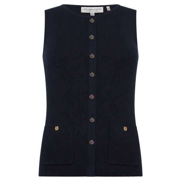 Holland Cooper Aubrey Knitted Tank