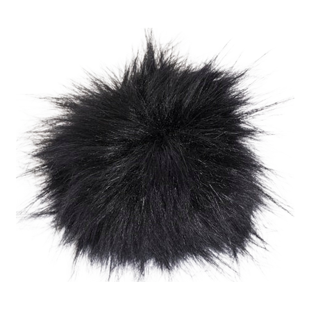 Rino & Pelle Faux Fur Detachable Pompon