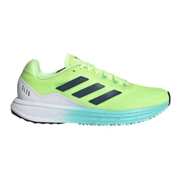 Adidas SL20.2 Running Shoes for Women in Hi-Res Yellow / Crew Navy / Clear Aqua