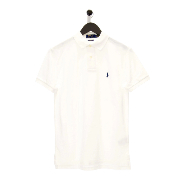 Polo Ralph Lauren Plain Polo  for Men in White