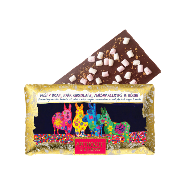 Arthouse Unlimited Dusty Road Silky Dark Chocolate Bar