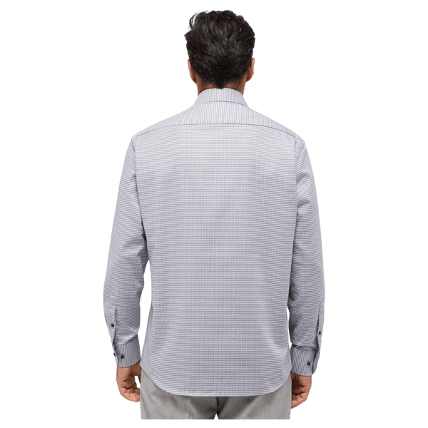 Eterna Long Sleeve Print Formal Shirt for Men