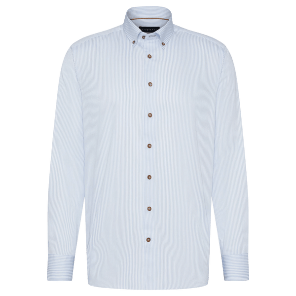 Bugatti Long Sleeve Stripe Shirt for Men