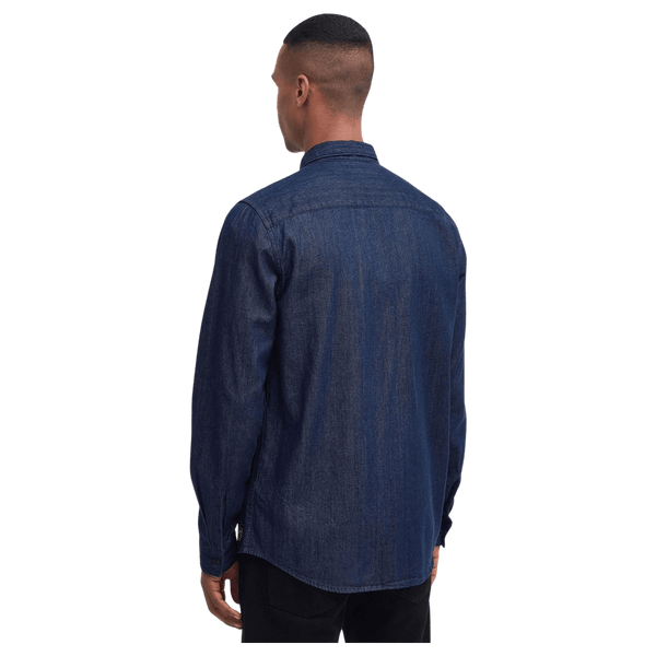 Barbour International Dalston Denim Long Sleeve Shirt