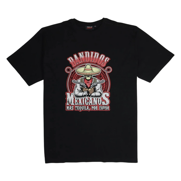 Espionage Bandit Print T-Shirt for Men
