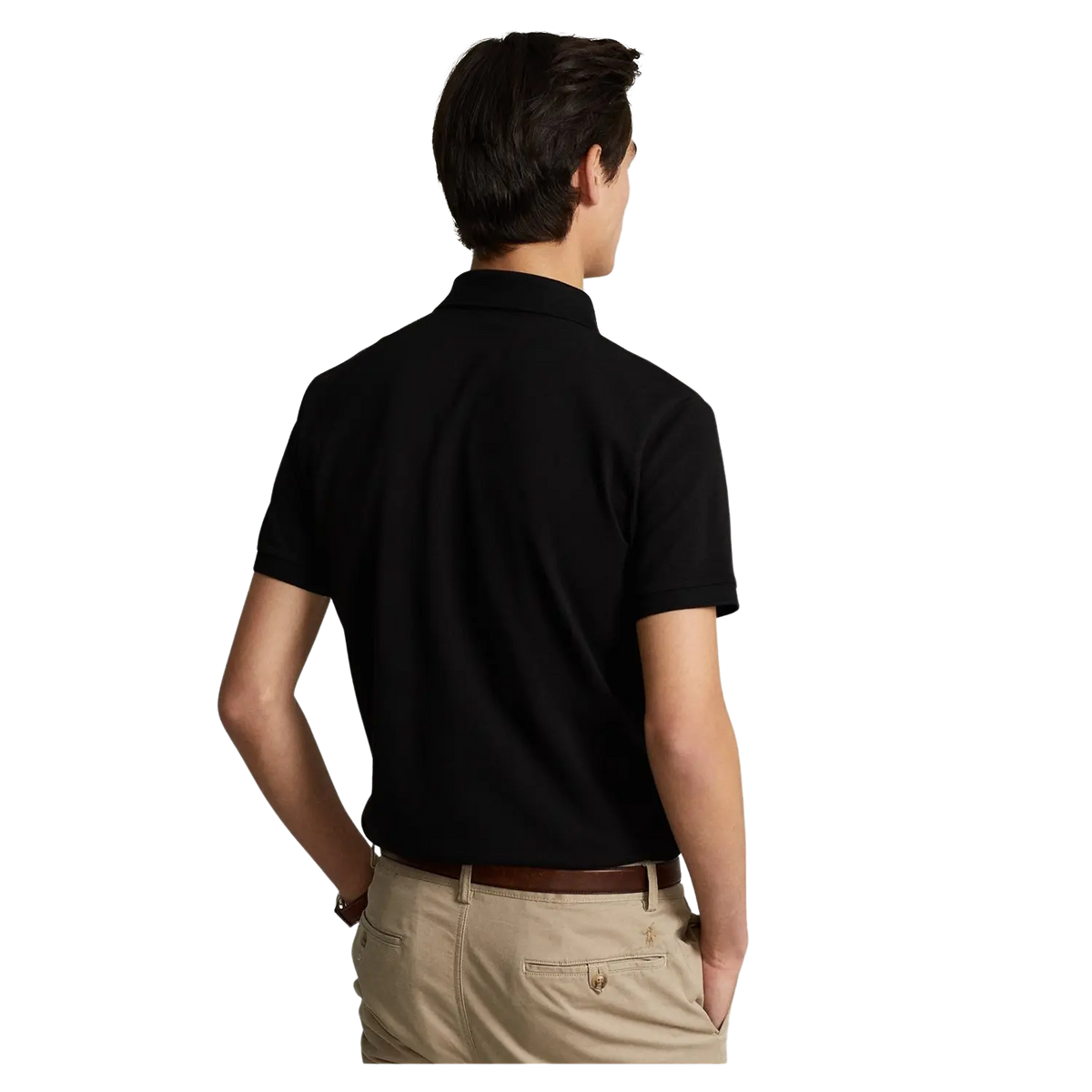 Polo Ralph Lauren Short Sleeve Zip Neck Polo Shirt For Men | Coes