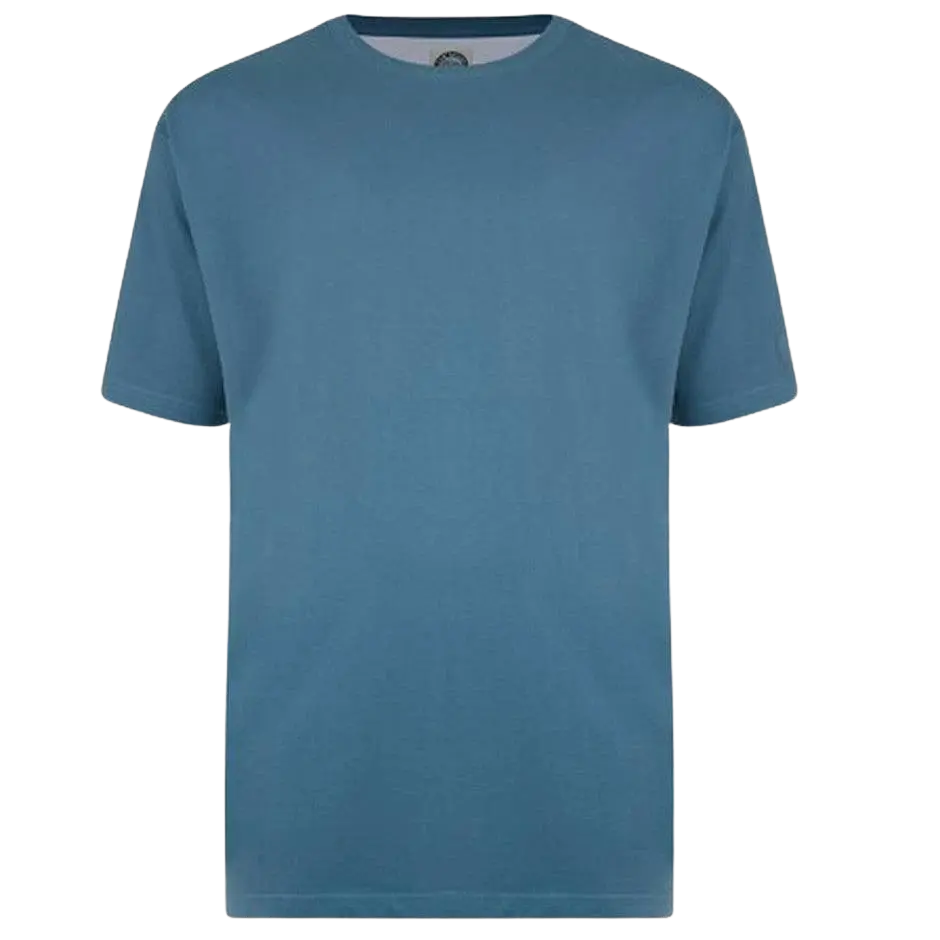 Kam Jeanswear Men's Plain T-Shirt - 100% Cotton, Available In 7XL (Olive)
