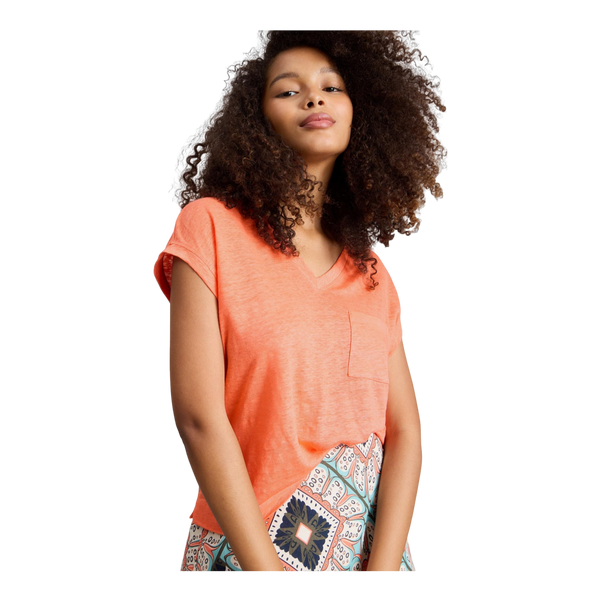 White Stuff Iris Linen Tee