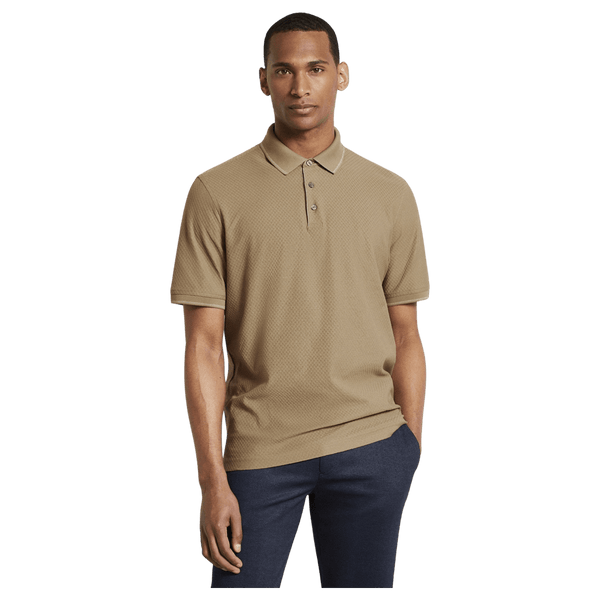 Bugatti Mercerised Cotton Polo Shirt