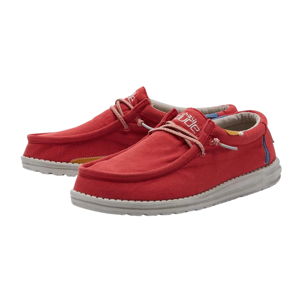 Hey Dude Shoes Wally Washed Shoes for Men