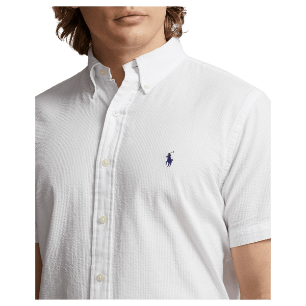 Polo Ralph Lauren Seersucker Short Sleeve Sport Shirt