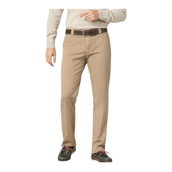 Meyer Roma Soft Cotton Chino In Beige for Men