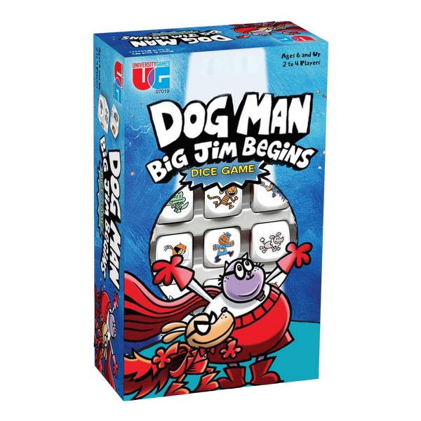 University Games Dog Man Big Jim Begins Dice Game