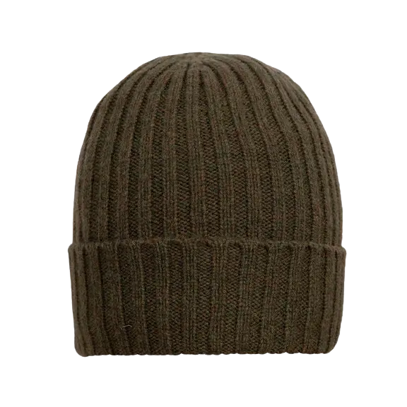 Dents Rib Knit Thinsulate-Lined Wool Beanie Hat for Men