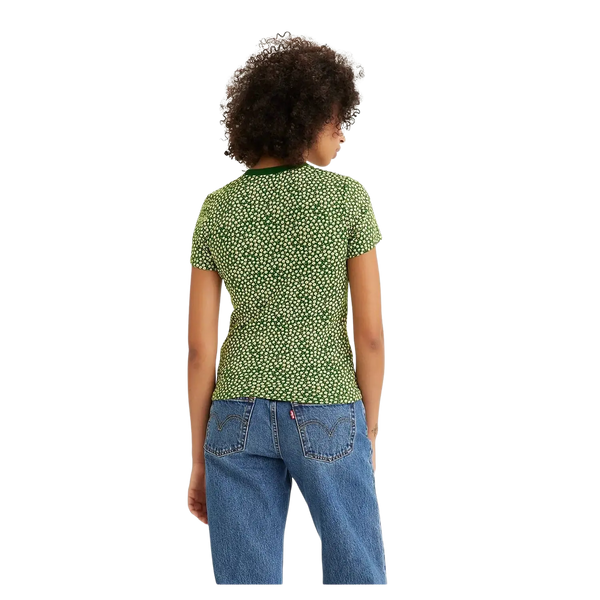 Levi's Short Sleeve Rib Baby Tee for Women
