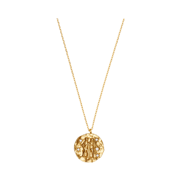 Orelia Jewellery Zodiac Medallion Necklace for Women