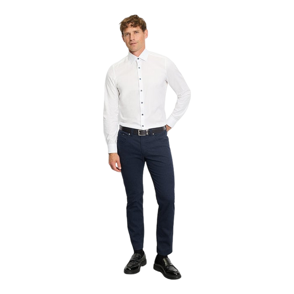Olymp Level 5 Body Fit Shirt With Trim