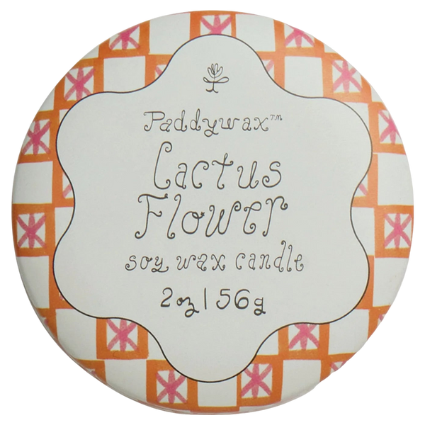 Paddywax Tulip 2oz Printed Tin Candle