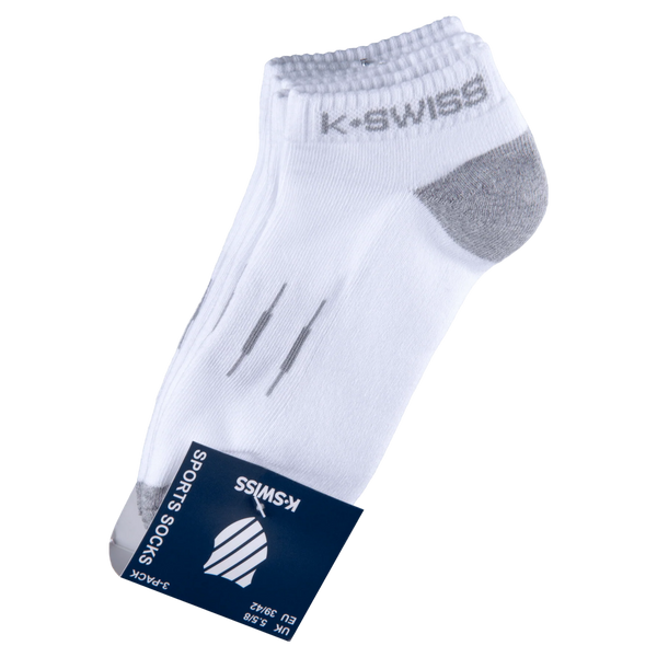 K-Swiss Low Cut Sport Socks - Pack Of 3
