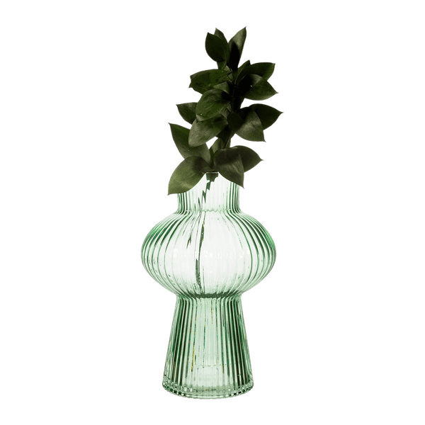 Sass & Belle Shapely Fluted Glass Vase