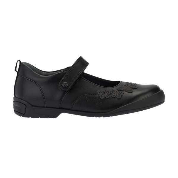 Pump School Shoes for Girls in Black
