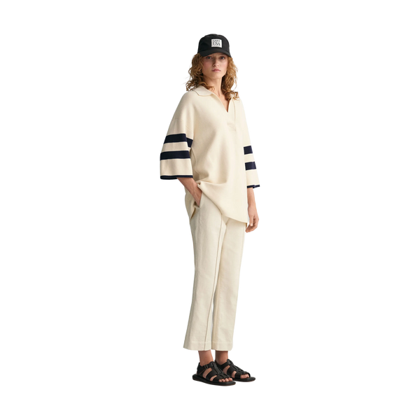 GANT Stripe Knit Oversized Heavy Rugger Top