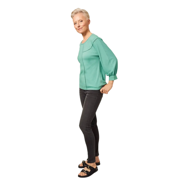 White Stuff Mollie Jersey Mix Top