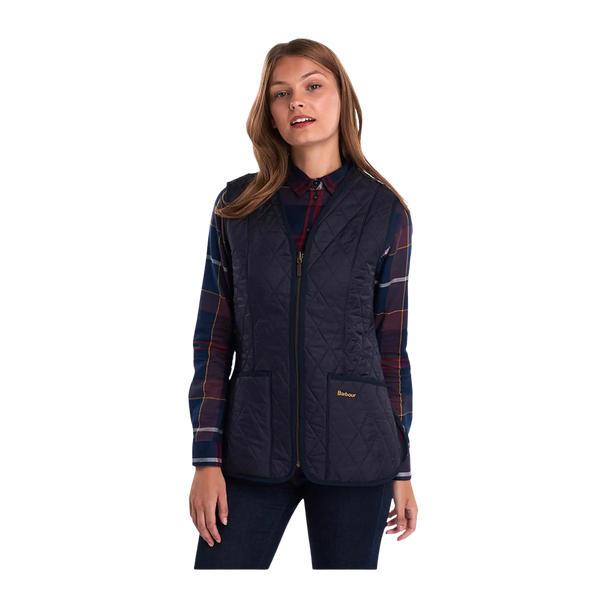 Barbour Fleece Betty Gilet Liner in Navy