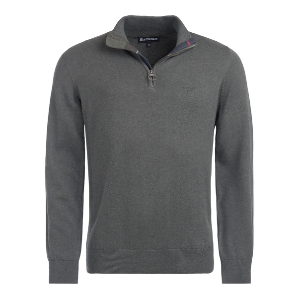 Barbour Cotton Half Zip Knitted Jumper