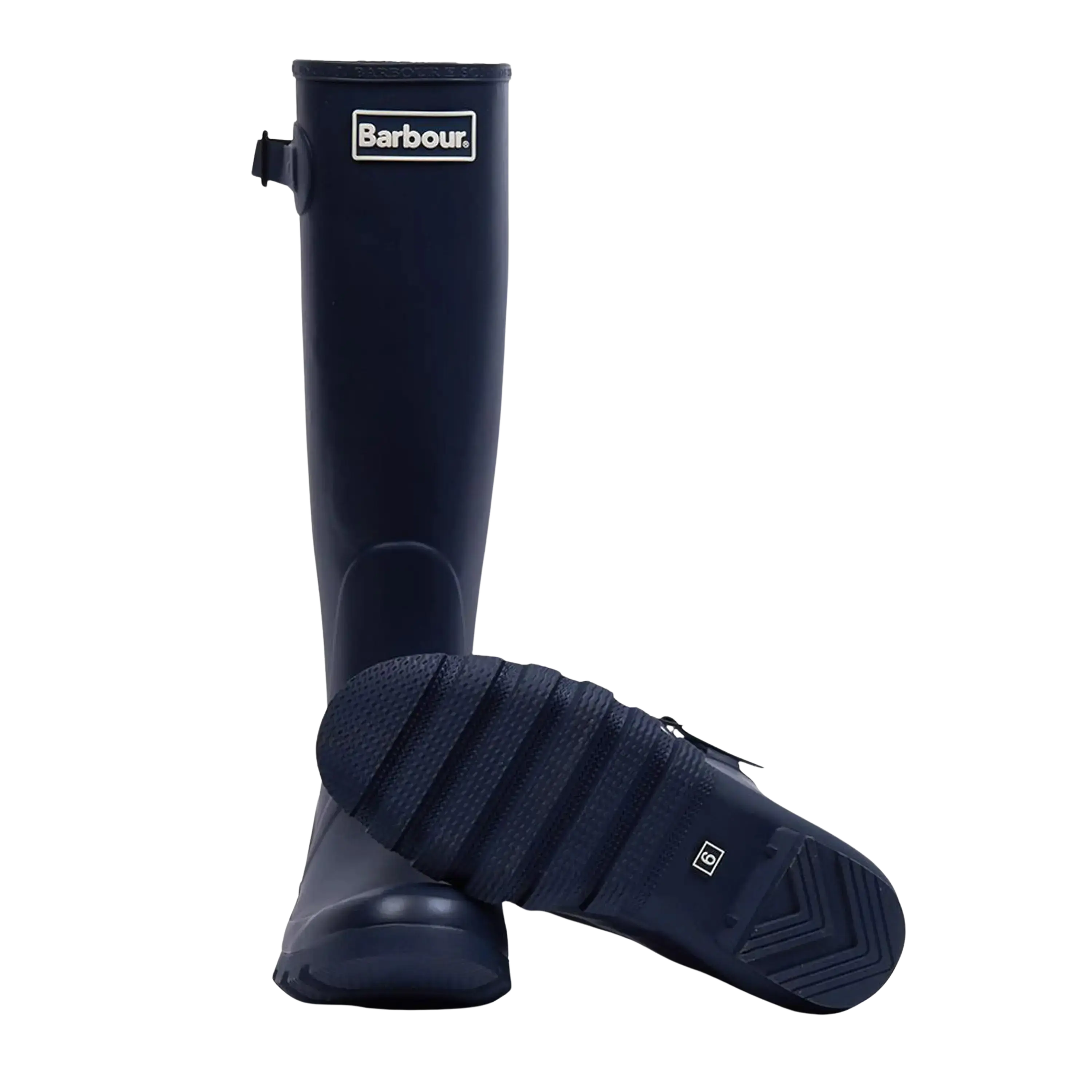 Barbour Bede Wellington Boots For Women In Navy Coes