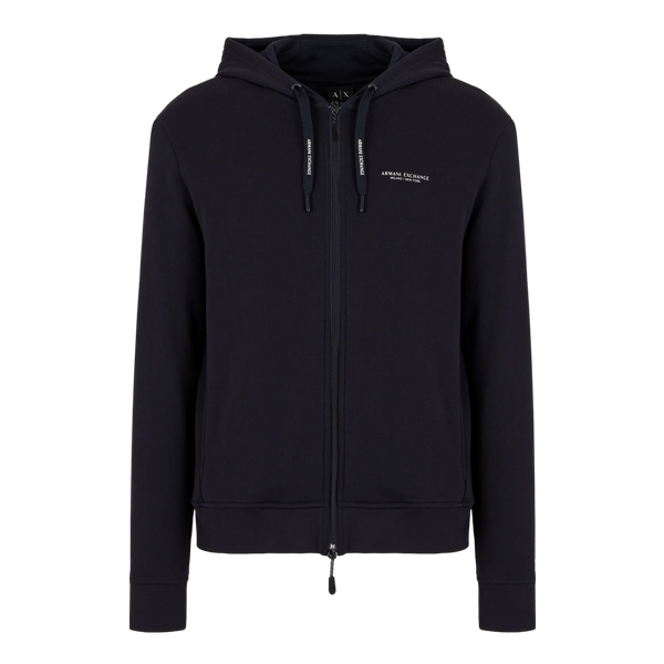 Armani Exchange French Terry Cotton Hoodie