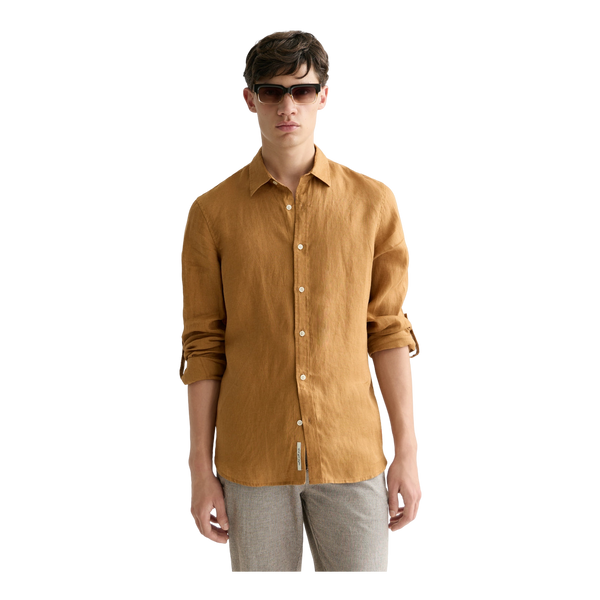 Scotch & Soda Regular Fit Linen Shirt