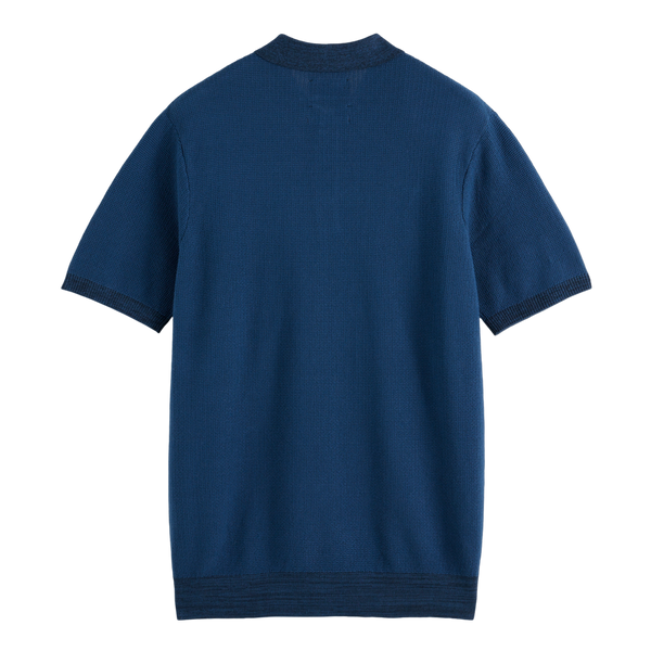 Scotch & Soda Structured Knitted Polo