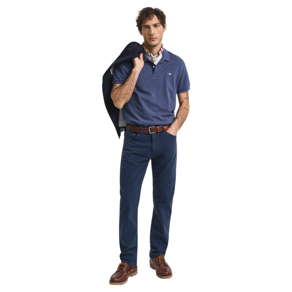GANT Regular Fit Shield Piqué Polo Shirt