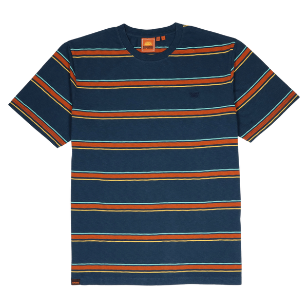 Superdry Vintage Textured Stripe Tee for Men