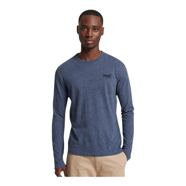 Superdry Vintage Logo Embroidered  Long Sleeve Top for Men