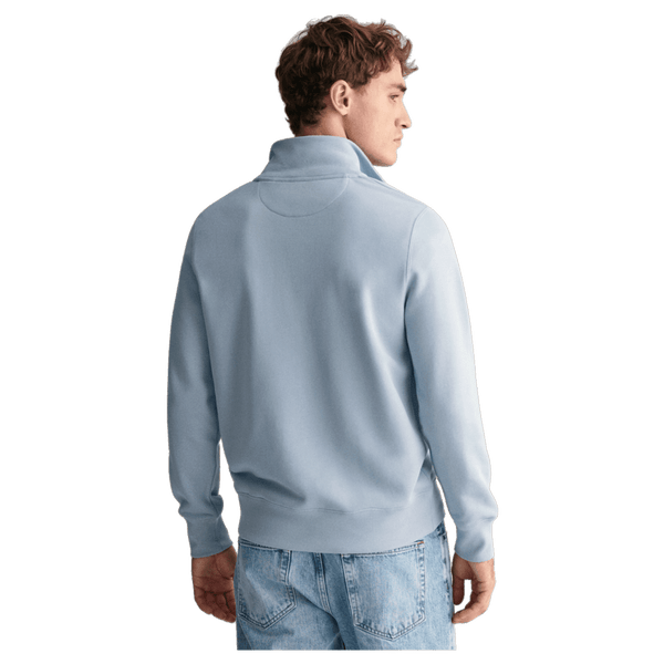 GANT Regular Shield Logo 1/4 Zip Sweatshirt for Men