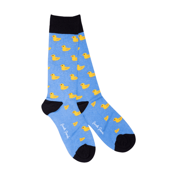 Swole Panda Patterned Bamboo Socks for Men