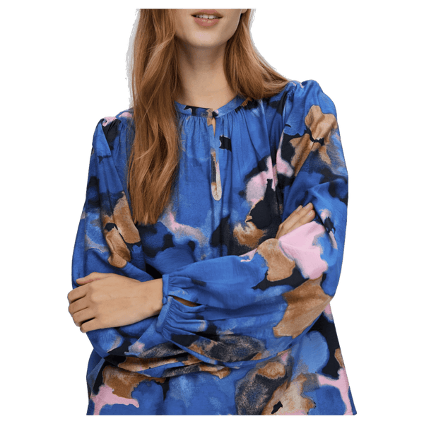Selected Femme Mariette Print Top